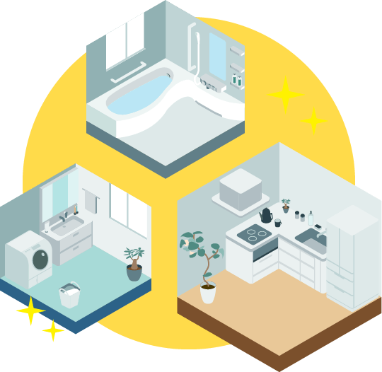 不用品回収後のリフォームも、クオーレ秋田にぜひお任せください！